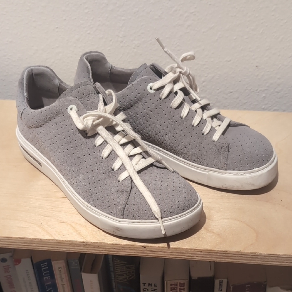 Birkenstock Gray Perforated Women's Sneakers